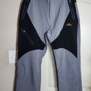 Magcomsen‎ Outdoor Gray and Black Hiking Pants